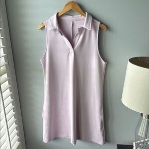 Natural Reflections Soft Haven Polo Dress‎ in Lilac Snow